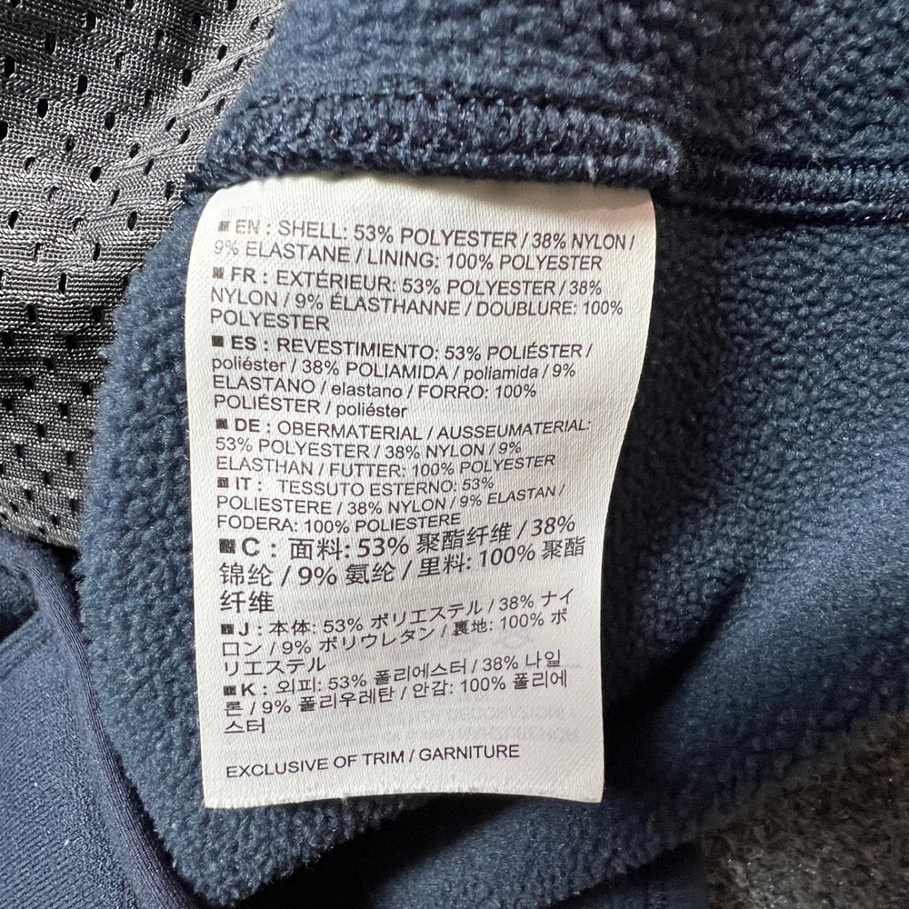 Arcteryx Kyanite AR Hoody Mens Medium Blue Full Zip Fleece Jacket Outdoor Layer - Picture 5 of 8